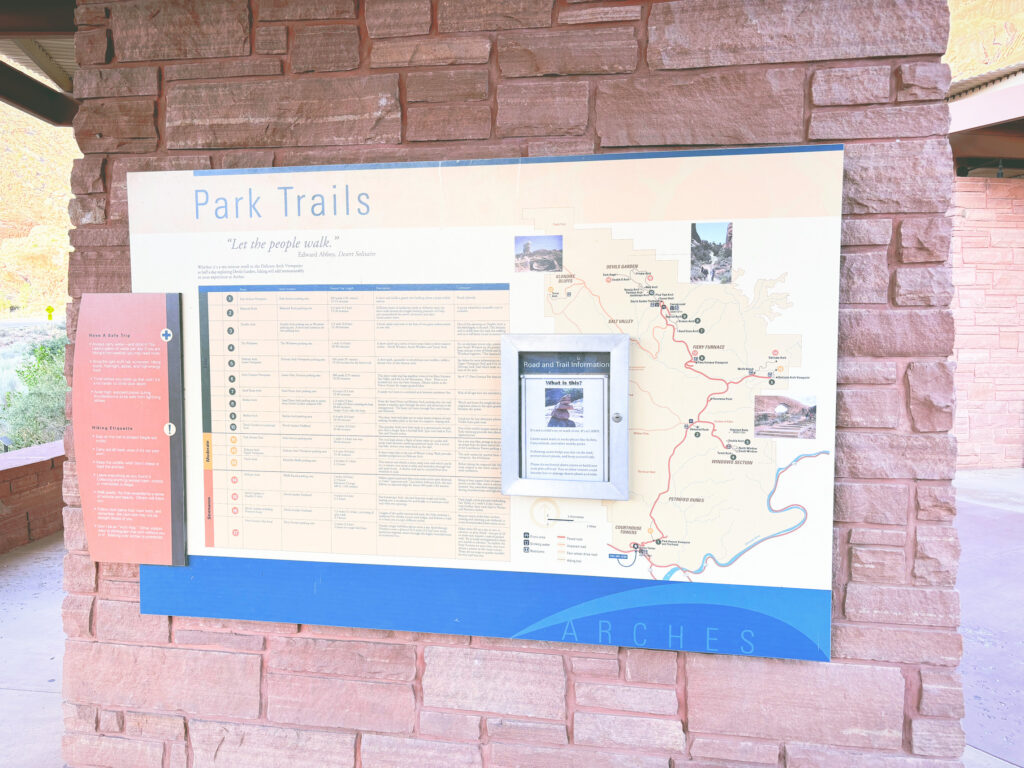 アメリカユタ州アーチーズ国立公園Arches National Park見どころ魅力トレイル・ハイキングモデルコース日本人観光