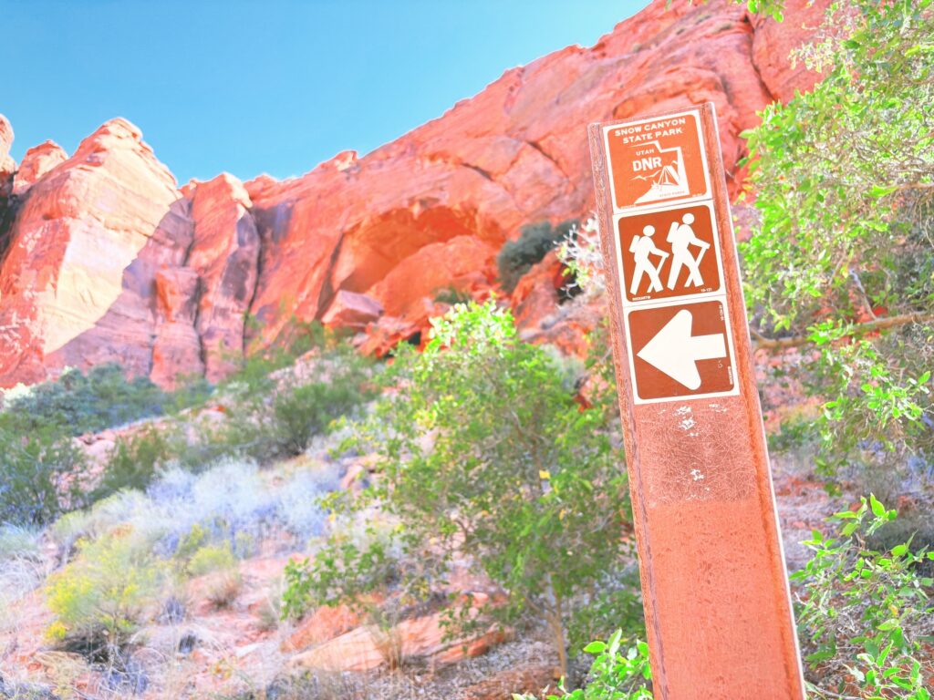 アメリカユタ州スノーキャニオン州立公園Snow Canyon State Park見どころ魅力トレイル・ハイキングモデルコース日本人観光