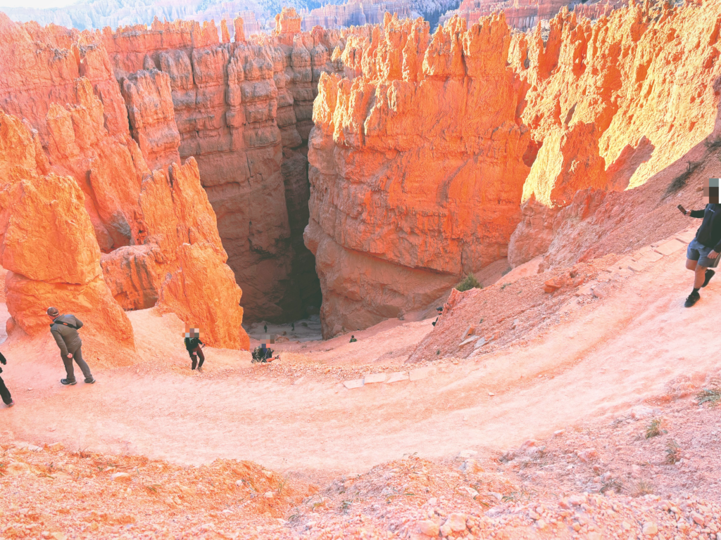 アメリカユタ州ブライスキャニオン国立公園Bryce Canyon National Park見どころ魅力トレイル・ハイキングモデルコース日本人観光