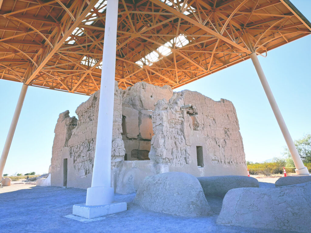 アメリカアリゾナ州カーサグランドルインズ国定公園Casa Grande Ruins National Monument見どころ魅力日本人観光