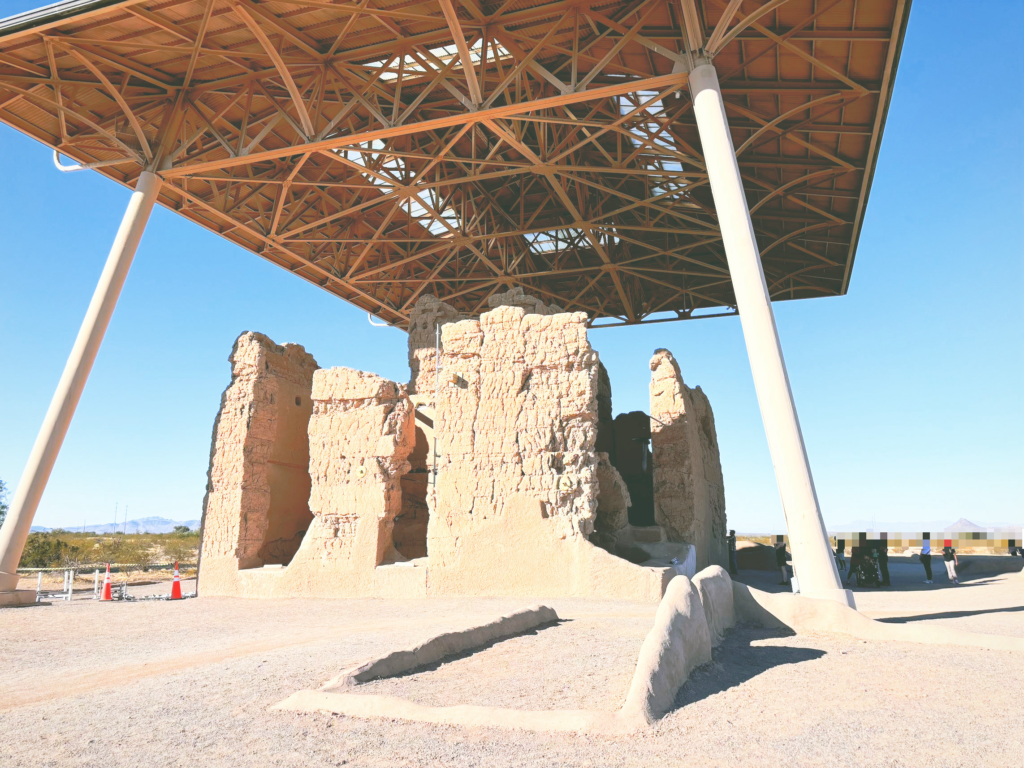 アメリカアリゾナ州カーサグランドルインズ国定公園Casa Grande Ruins National Monument見どころ魅力日本人観光