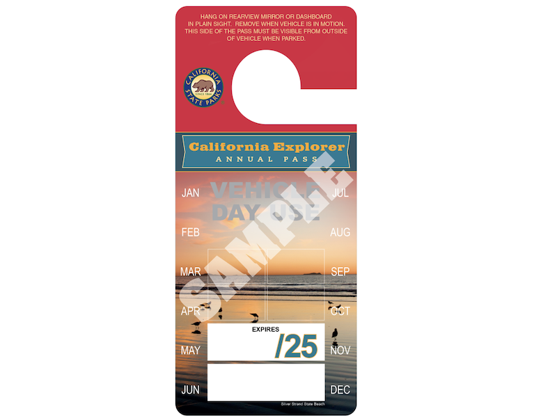 カリフォルニア州立公園年間パスCalifornia State Park Annual Pass