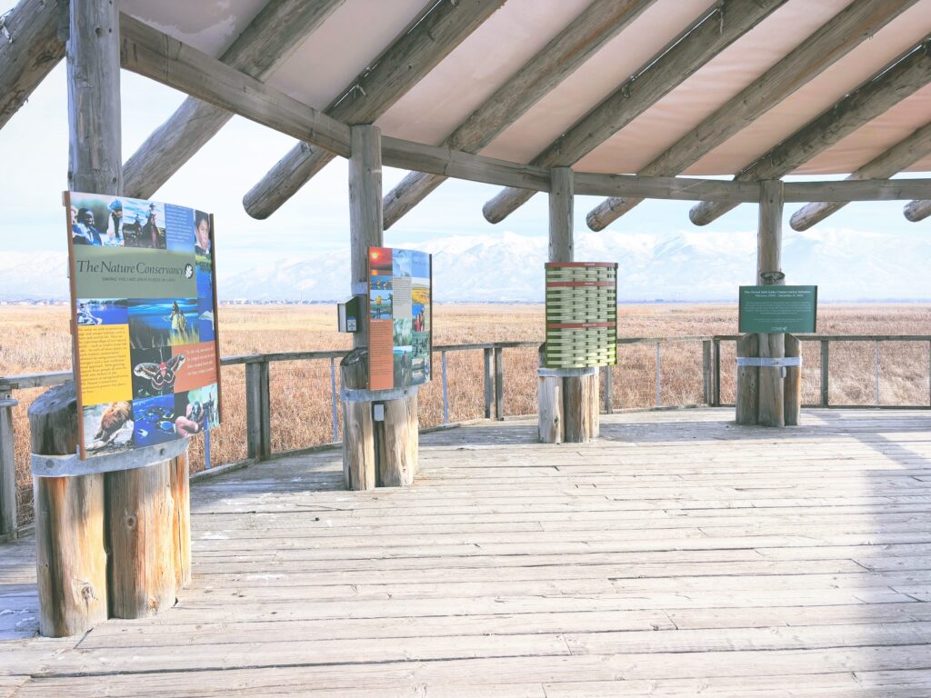 アメリカユタ州グレートソルトレイクショアランズ保護区Great Salt Lake Shorelands Preserve見どころ魅力トレイル・ハイキングモデルコース日本人観光