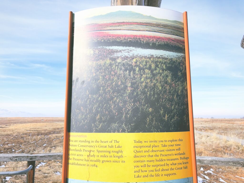 アメリカユタ州グレートソルトレイクショアランズ保護区Great Salt Lake Shorelands Preserve見どころ魅力トレイル・ハイキングモデルコース日本人観光