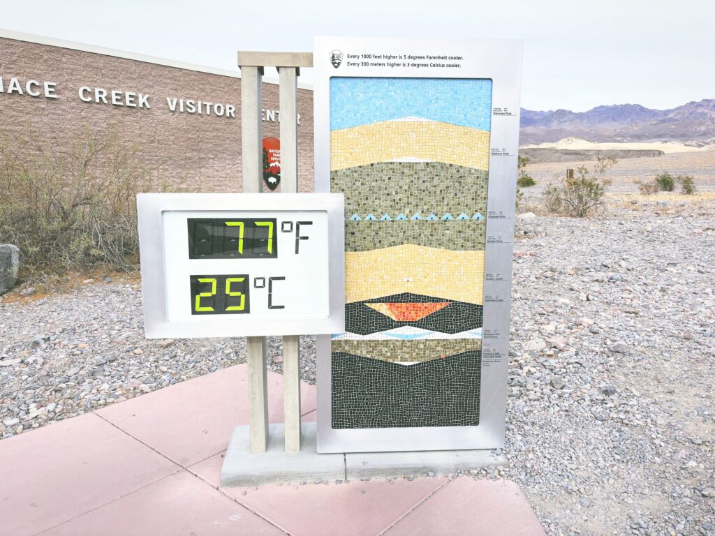 アメリカカリフォルニア州ネバダ州デスバレー国立公園Death Valley National Park見どころ魅力トレイル・ハイキングモデルコース日本人観光