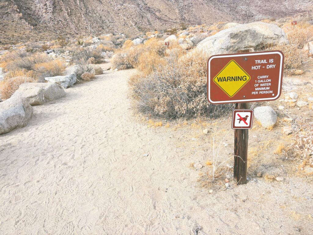 アメリカカリフォルニア州アンザボレゴ砂漠州立公園Anza-Borrego Desert State Park見どころ魅力トレイル・ハイキングモデルコース日本人観光