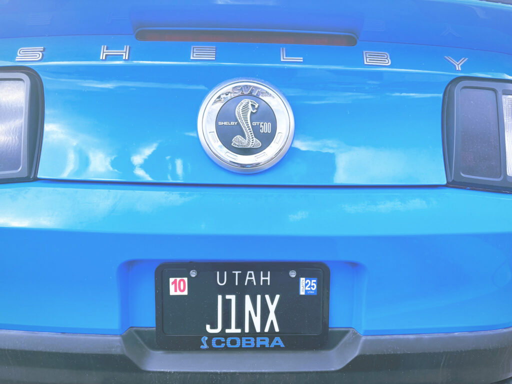 アメリカユタ州自動車ナンバープレートライセンスプレートデザインインテリア看板