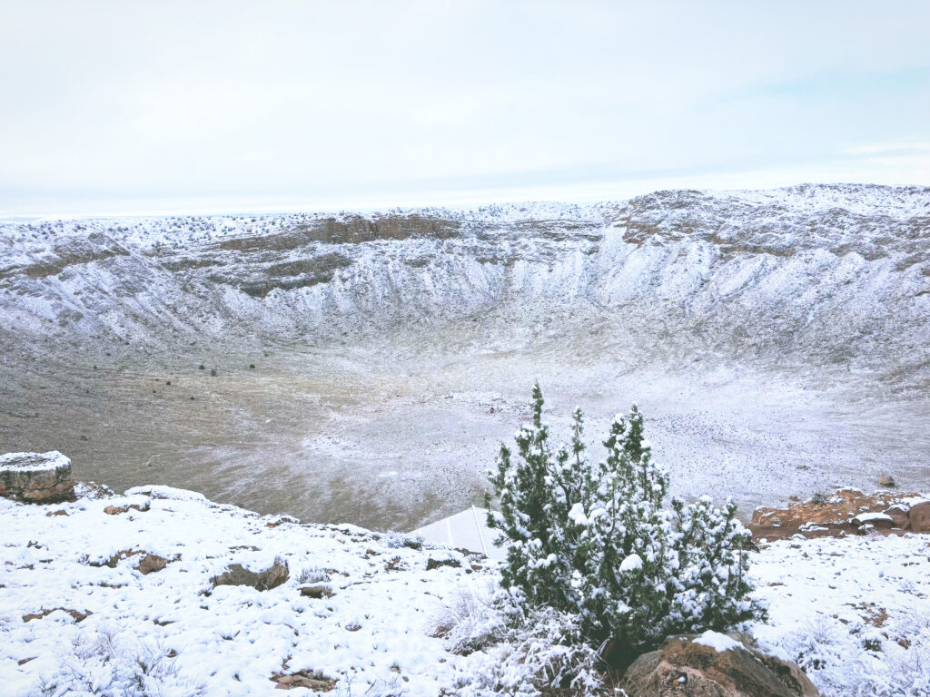 アメリカアリゾナ州メテオクレーターMeteor Crater Natural Landmark見どころ魅力トレイル・ハイキングモデルコース日本人観光