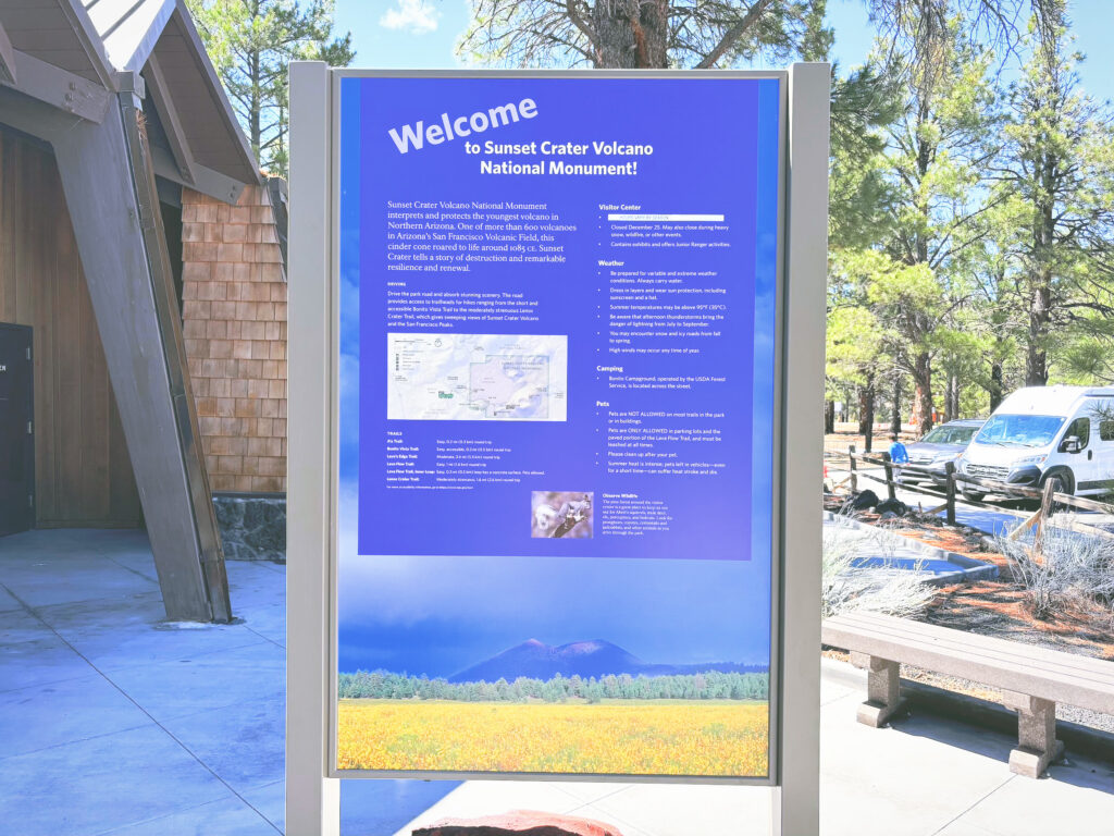 アメリカアリゾナ州サンセットクレーター火山国定公園Sunset Crater Volcano National Monument見どころ魅力トレイル・ハイキングモデルコース日本人観光