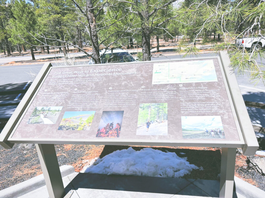 アメリカアリゾナ州サンセットクレーター火山国定公園Sunset Crater Volcano National Monument見どころ魅力トレイル・ハイキングモデルコース日本人観光