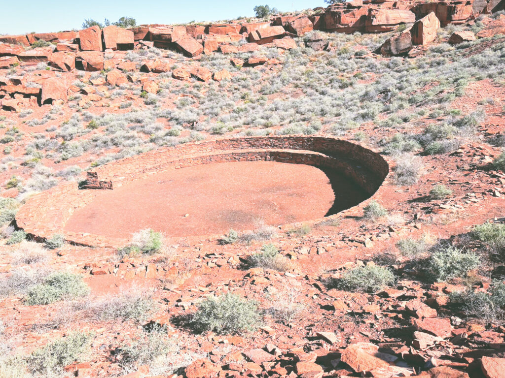 アメリカアリゾナ州ウパトキ国定公園Wupatki National Monument見どころ魅力トレイル・ハイキングモデルコース日本人観光
