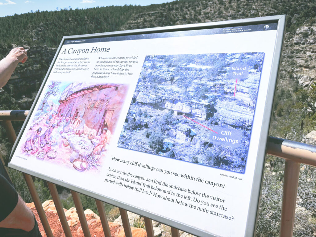 アメリカアリゾナ州ウォルナットキャニオン国定公園Walnut Canyon National Monument見どころ魅力トレイル・ハイキングモデルコース日本人観光
