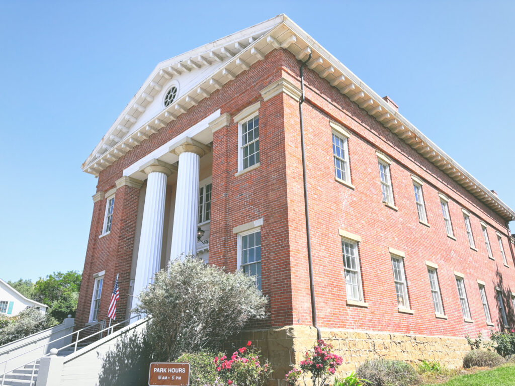 アメリカカリフォルニア州ベニシアキャピトル州立歴史公園Benicia Capitol State Historic Park見どころ魅力日本人観光