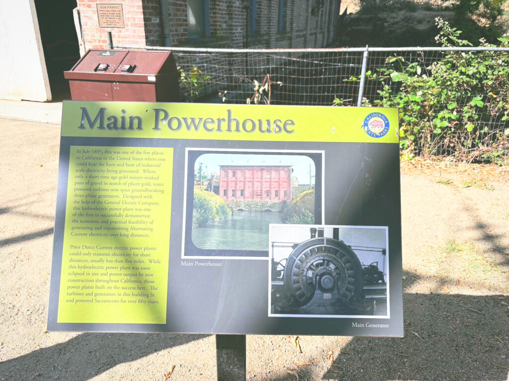 アメリカカリフォルニア州フォルソムパワーハウス州立歴史公園Folsom Powerhouse State Historic Park見どころ魅力日本人観光