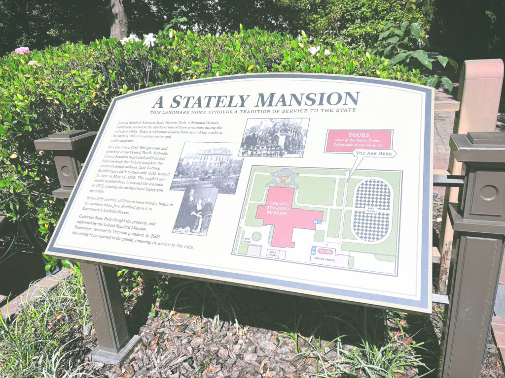 アメリカカリフォルニア州リーランドスタンフォードマンション州立歴史公園Leland Stanford Mansion State Historic Park見どころ魅力日本人観光
