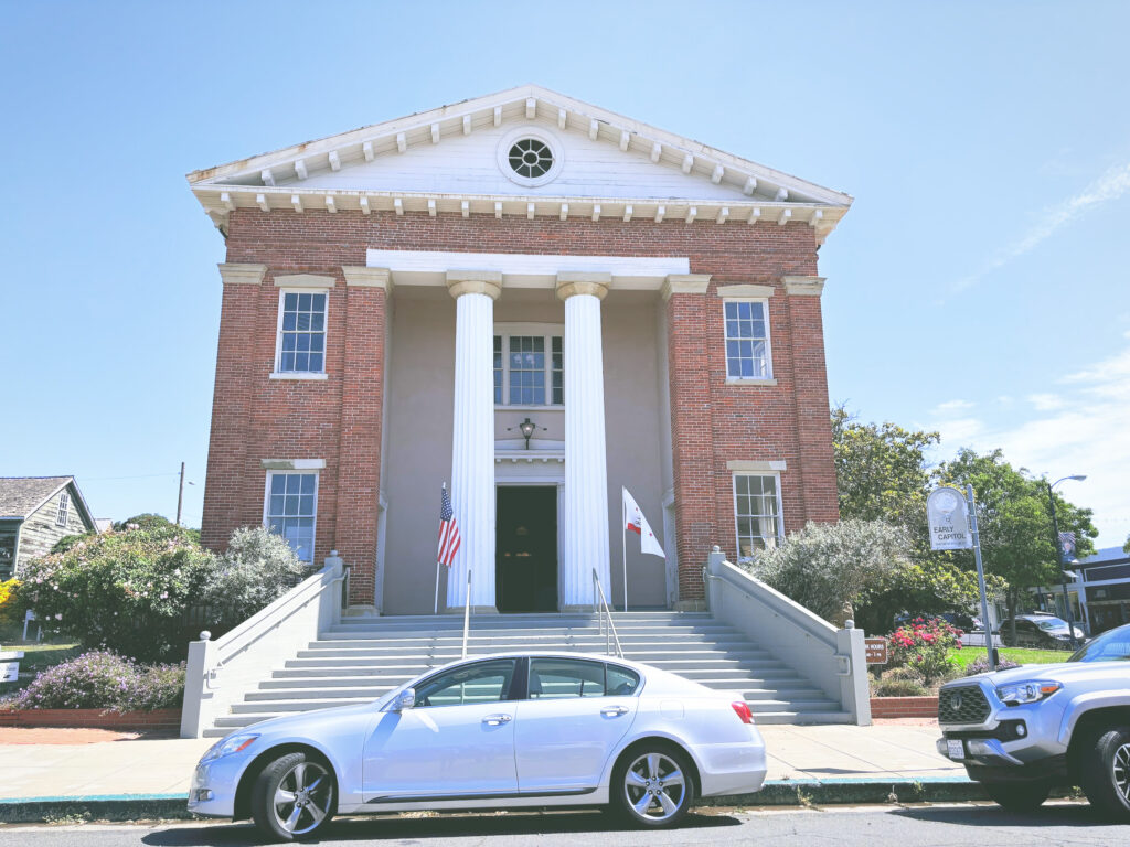 アメリカカリフォルニア州ベニシアキャピトル州立歴史公園Benicia Capitol State Historic Park見どころ魅力日本人観光