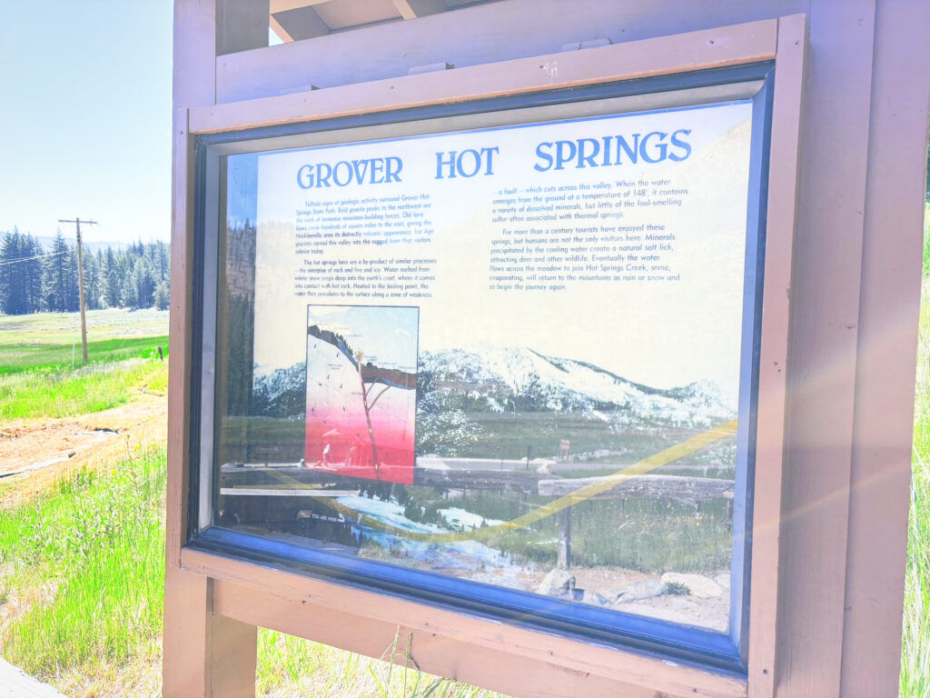 アメリカカリフォルニア州グローバーホットスプリングス州立公園Grover Hot Springs State Park見どころ魅力トレイル・ハイキングモデルコース日本人観光