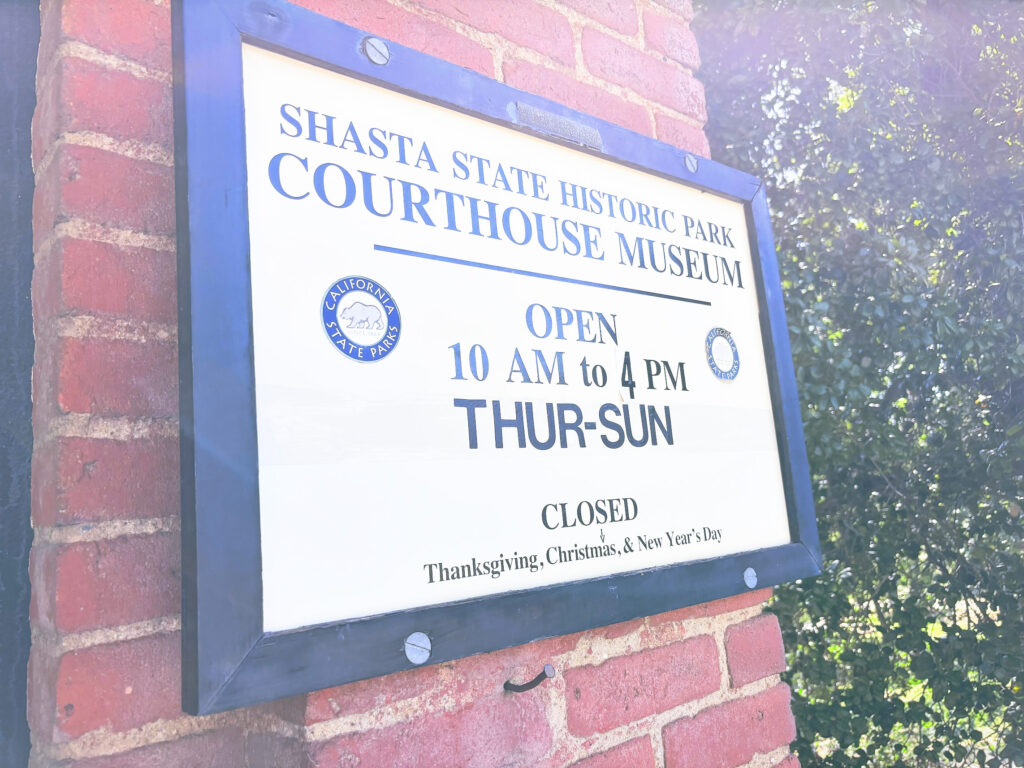 アメリカカリフォルニア州シャスタ州立歴史公園Shasta State Historic Park見どころ魅力トレイル・ハイキングモデルコース日本人観光